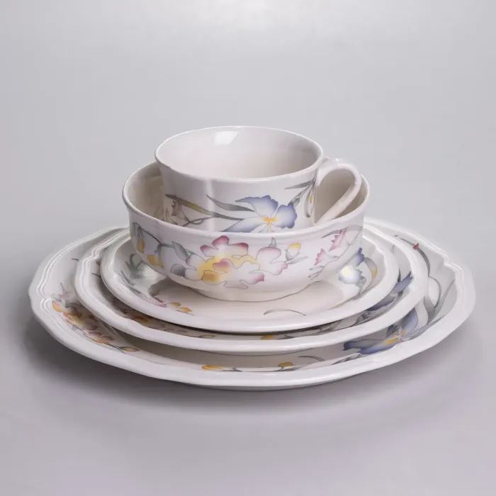 Столовий набір посуду тарілок і чашок 32 предмети на 6 персон Villeroy порцеляновий YY78-8A (YY78-8A) - зображення 8