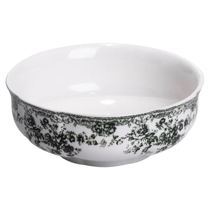 Столовий набір посуду 32 предмети на 6 осіб Vintage Elegant порцеляновий Чорний YY78-7A (YY78-7A) - зображення 2