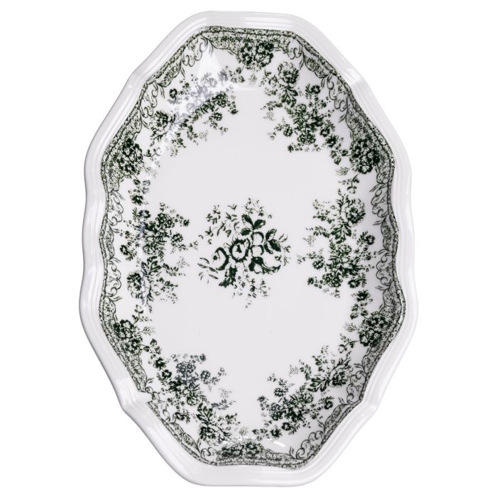 Столовий набір посуду 32 предмети на 6 осіб Vintage Elegant порцеляновий Чорний YY78-7A (YY78-7A) - зображення 3