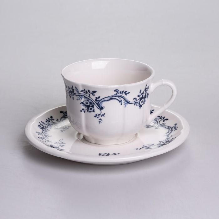 Столовий набір посуду тарілок і чашок 32 предмети на 6 персон Vintage порцеляновий YY78-10A (YY78-10A) - зображення 6