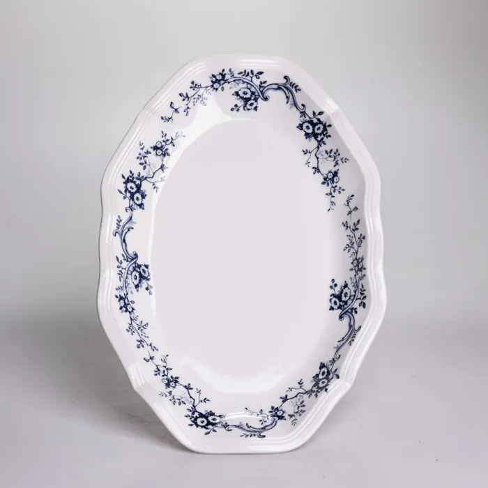 Столовий набір посуду тарілок і чашок 32 предмети на 6 персон Vintage порцеляновий YY78-10A (YY78-10A) - зображення 7