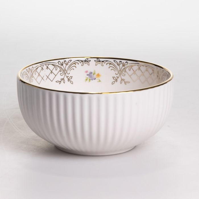 Столовий набір посуду тарілок і чашок 32 предмети на 6 персон «Золотий Кант» порцеляновий TH-32 (TH-32) - изображение 3