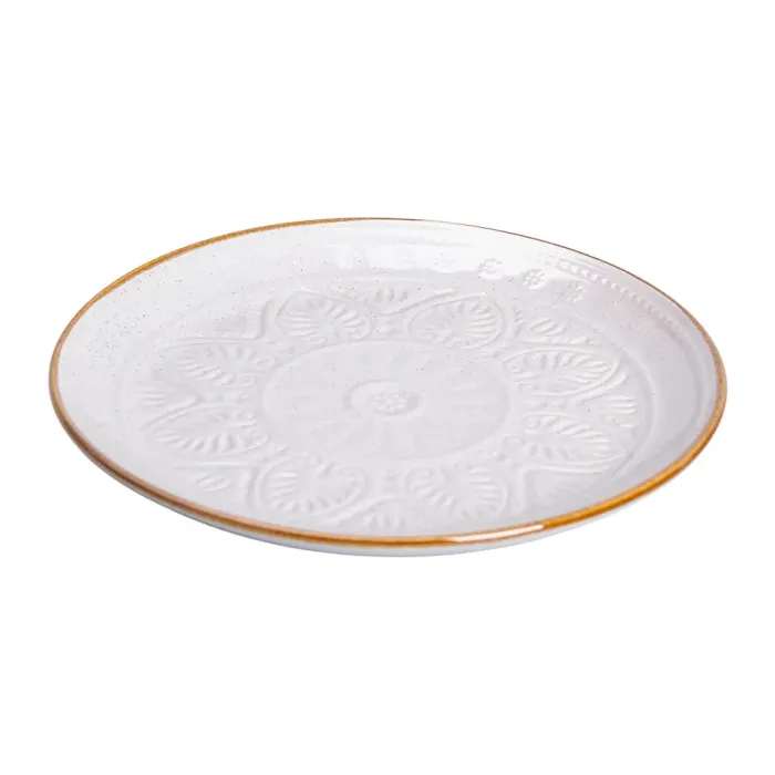 Столовий сервіз 24 предмети набір столового посуду з кераміки на 6 персон Бежевий (HP-31-1) - зображення 3