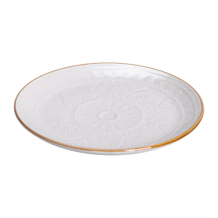 Столовий сервіз 24 предмети набір столового посуду з кераміки на 6 персон Бежевий (HP-31-1) - зображення 5