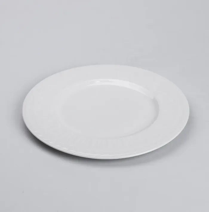 Столовый сервиз белый керамический на 6 персон 39 предметов (HP-7-705) - изображение 3