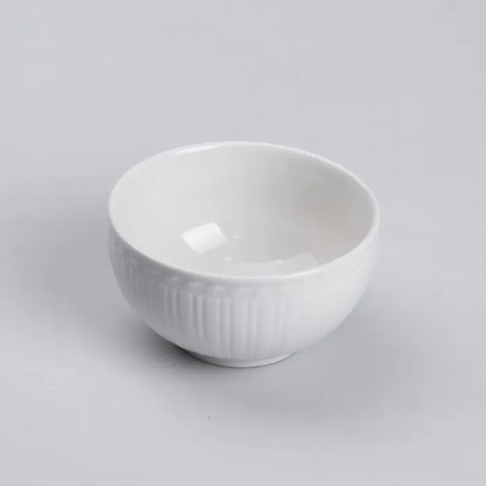 Столовый сервиз белый керамический на 6 персон 39 предметов (HP-7-705) - изображение 4