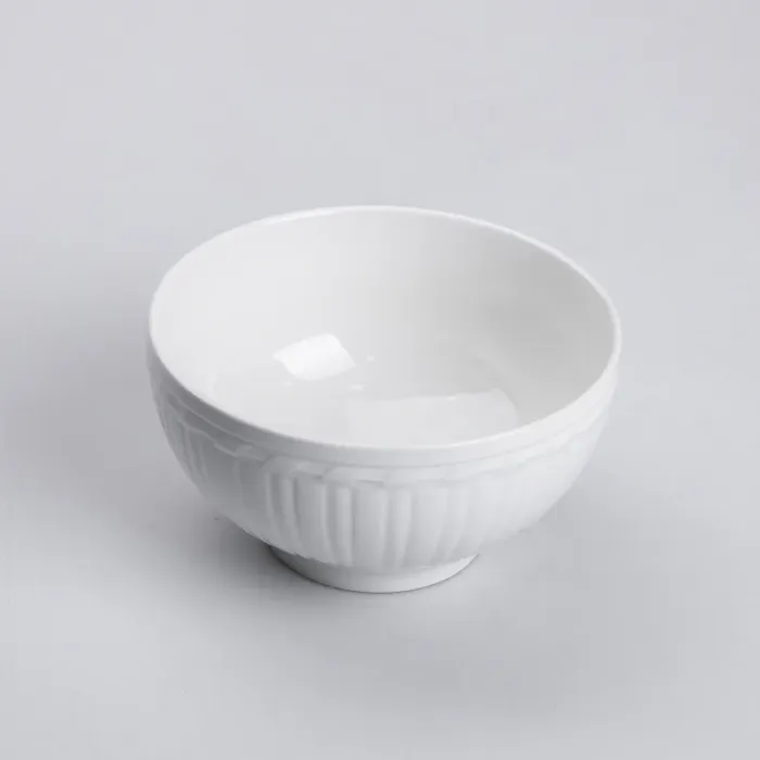 Столовый сервиз белый керамический на 6 персон 39 предметов (HP-7-705) - изображение 7