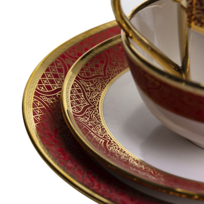 Столовий сервіз на 4 персони порцеляновий Buckingham Yiwu HS-16 (HS-16) - изображение 8