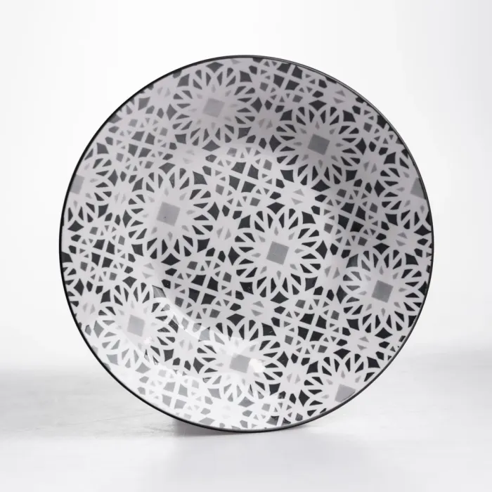 Столовий сервіз на 6 персон 18 предметів набір порцелянових тарілок HP-HK-A2 (HP-HK-A2) - зображення 3