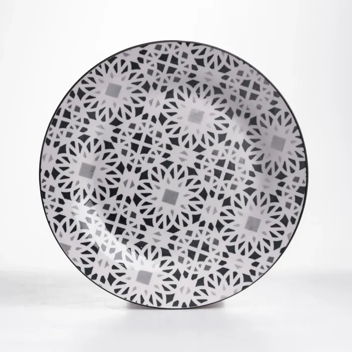 Столовий сервіз на 6 персон 18 предметів набір порцелянових тарілок HP-HK-A2 (HP-HK-A2) - зображення 4