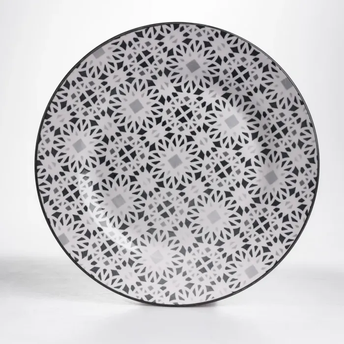 Столовий сервіз на 6 персон 18 предметів набір порцелянових тарілок HP-HK-A2 (HP-HK-A2) - зображення 5