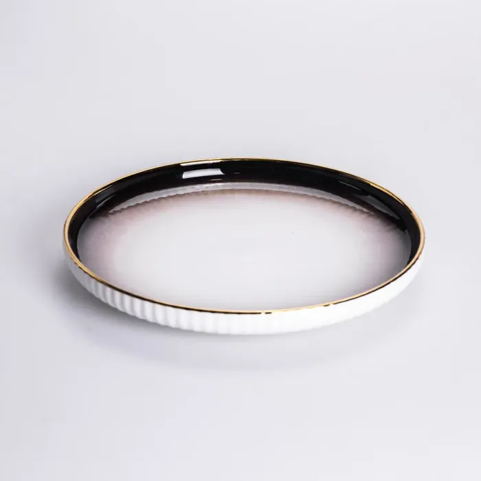 Столовий сервіз на 6 осіб з порцеляни 32 предмети Коричневий HP-26-13BR (HP-26-13BR) - зображення 5