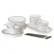 Белый керамический столовый набор из 22 предметов (HP-15-1)