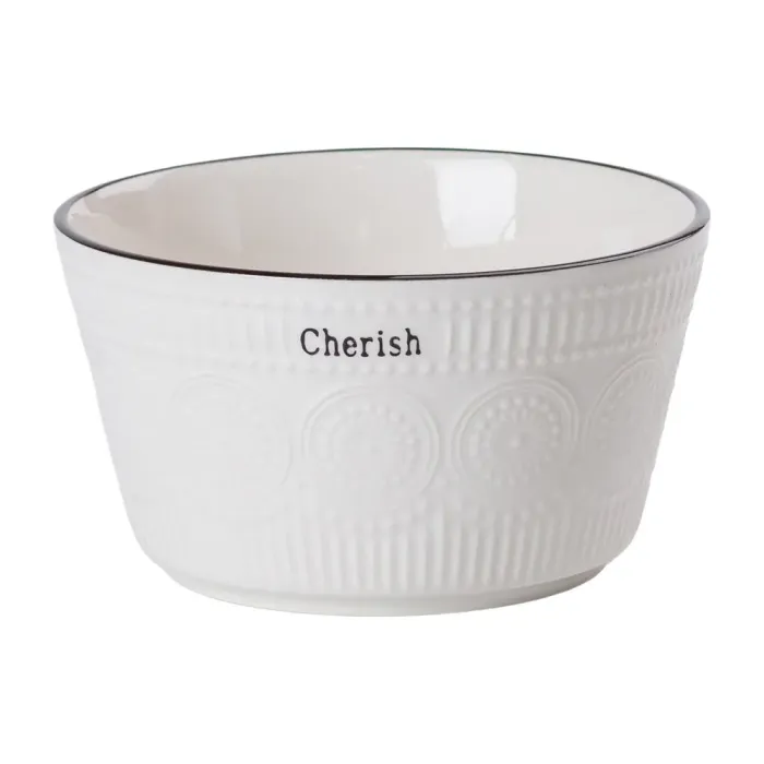 Белый керамический столовый набор из 22 предметов (HP-15-1) - изображение 5