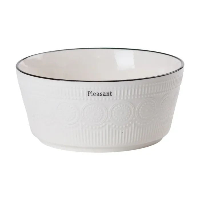 Белый керамический столовый набор из 22 предметов (HP-15-1) - изображение 6