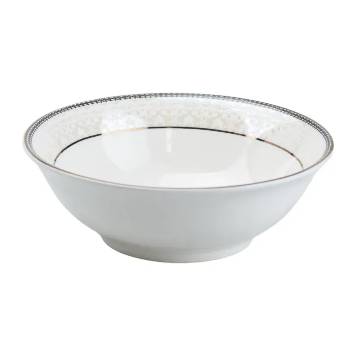 Столовий сервіз тарілок 24 штуки керамічних на 6 персон Білий (HP23420) - зображення 2