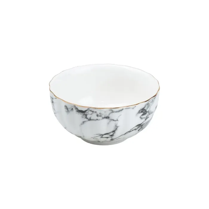 Столовий сервіз тарілок 24 штуки керамічних на 6 персон (HP26472) - зображення 2