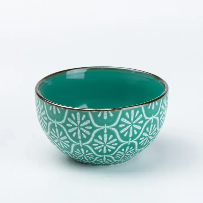 Столовий сервіз тарілок та чашок на 4 персони керамічний • чашки 400 мл (HP20347) - изображение 3