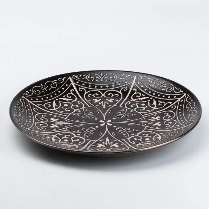 Столовий сервіз тарілок та чашок на 4 персони керамічний • чашки 400 мл (HP20343) - изображение 3