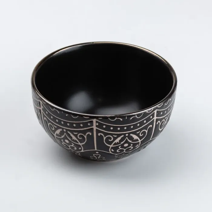 Столовий сервіз тарілок та чашок на 4 персони керамічний • чашки 400 мл (HP20343) - изображение 4