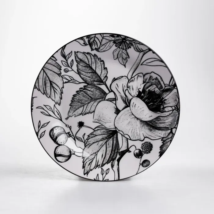 Столовий сервіз на 6 персон 18 предметів порцеляновий HP-HK-A4 (HP-HK-A4) - зображення 3