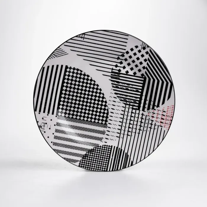 Столовий сервіз на 6 персон 18 предметів набір порцелянових тарілок HP-HK-A3 (HP-HK-A3) - зображення 5