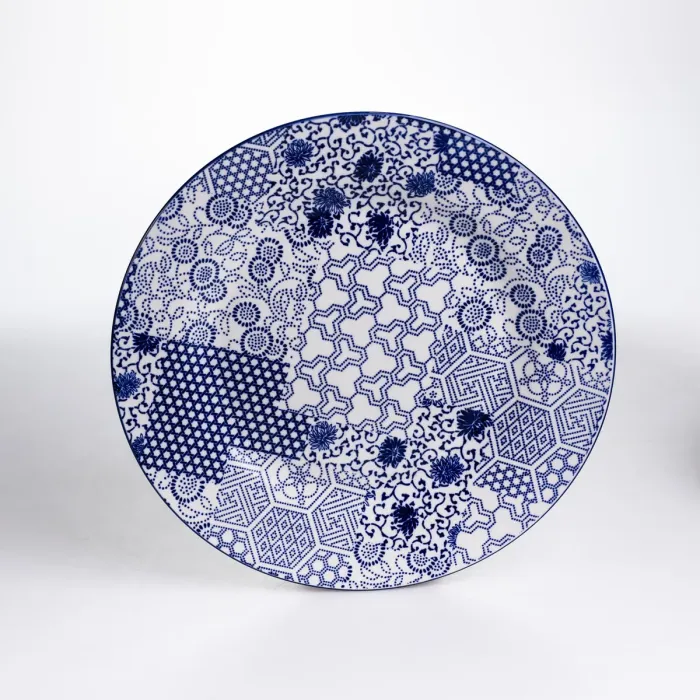 Столовий сервіз на 6 персон 18 предметів порцеляновий HP-HK-A5 Синій (HP-HK-A5) - зображення 5