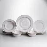 Столовий сервіз на 6 персон 24 предмети порцеляновий HP-HK-A13 (HP-HK-A13)