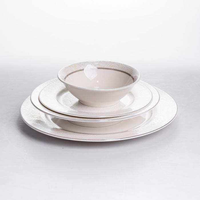 Столовий сервіз на 6 персон 24 предмети порцеляновий HP-HK-A13 (HP-HK-A13) - зображення 5