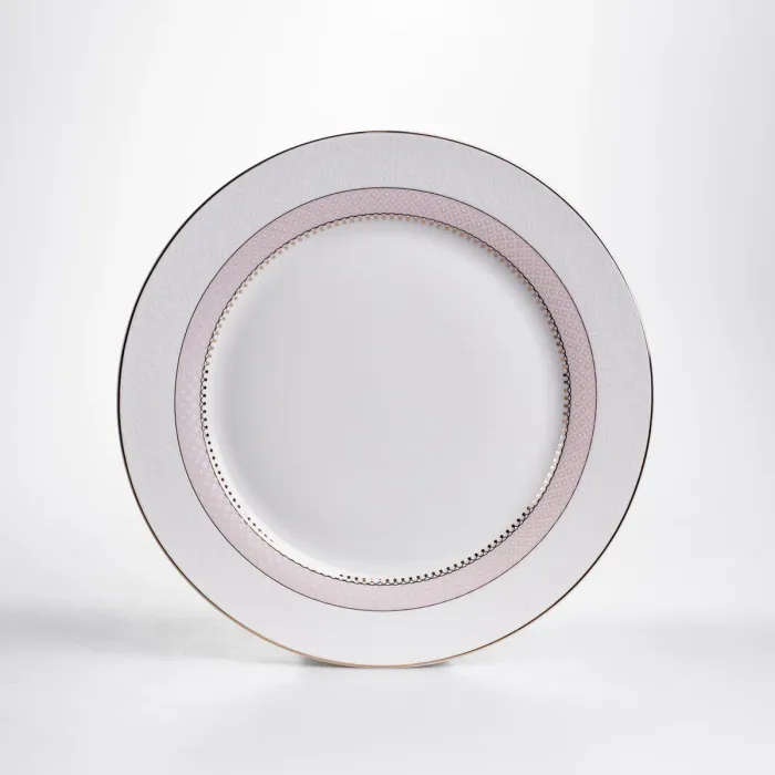 Столовий сервіз на 6 персон 24 предмети порцеляновий HP-HK-A12 Бежевий (HP-HK-A12) - зображення 4