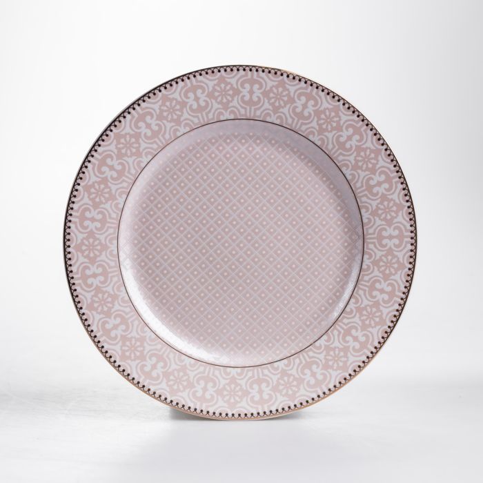 Столовий сервіз на 6 персон 24 предмети порцеляновий HP-HK-A12 Бежевий (HP-HK-A12) - зображення 6