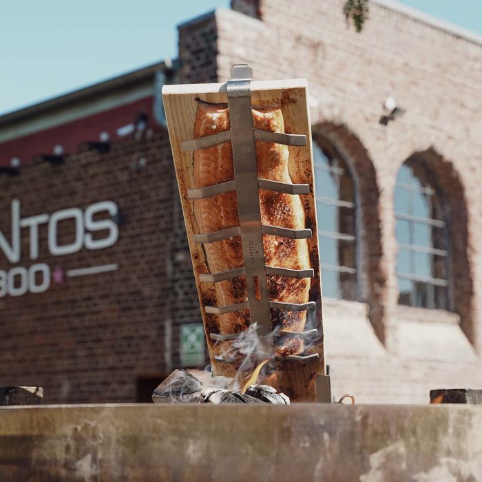 Стійка для риби з кедровою дошкою SANTOS, нержавіюча сталь 236935 - зображення 13