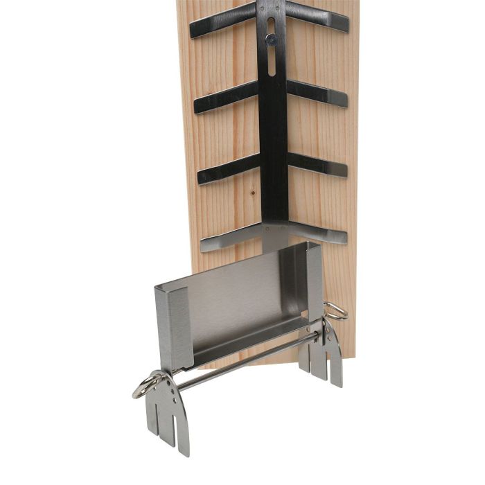 Стійка для риби з кедровою дошкою SANTOS, нержавіюча сталь 236935 - зображення 5