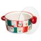 Супниця порцелянова Christmas новорічна  800 (мл) з кришкою Yiwu FM-CS-9C (FM-CS-9C)