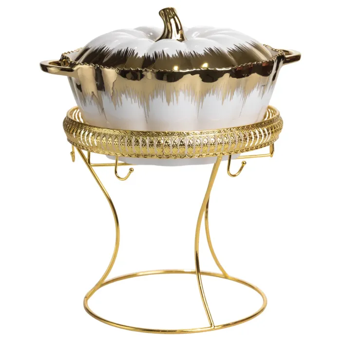 Суповой сервиз на 6 персон супница 2 (л) на подставке с бульонницами 350 (мл) ML152 (ML152) - зображення 5