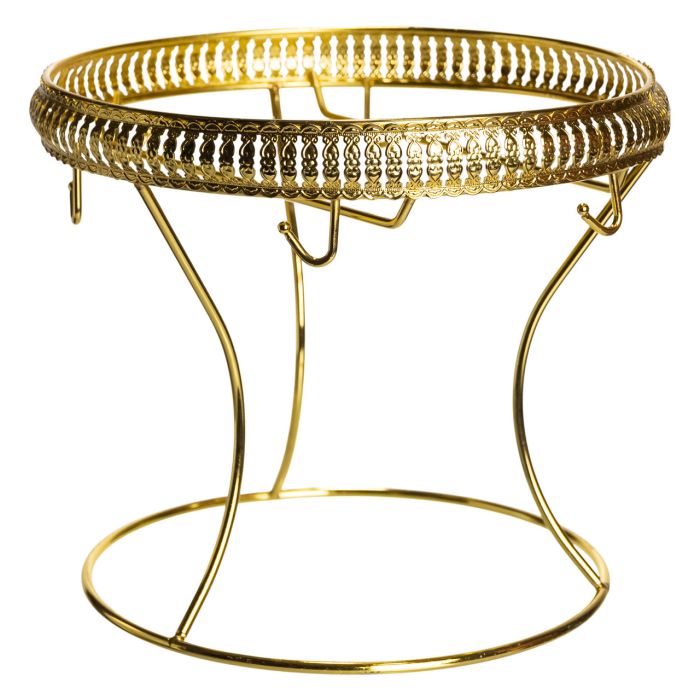 Суповий сервіз на 6 персон супниця 2 (л) на підставці з бульйонницями 400 (мл) тарілки для супу Білий із золотом FM-A23-2 (FM-A23-2) - изображение 4