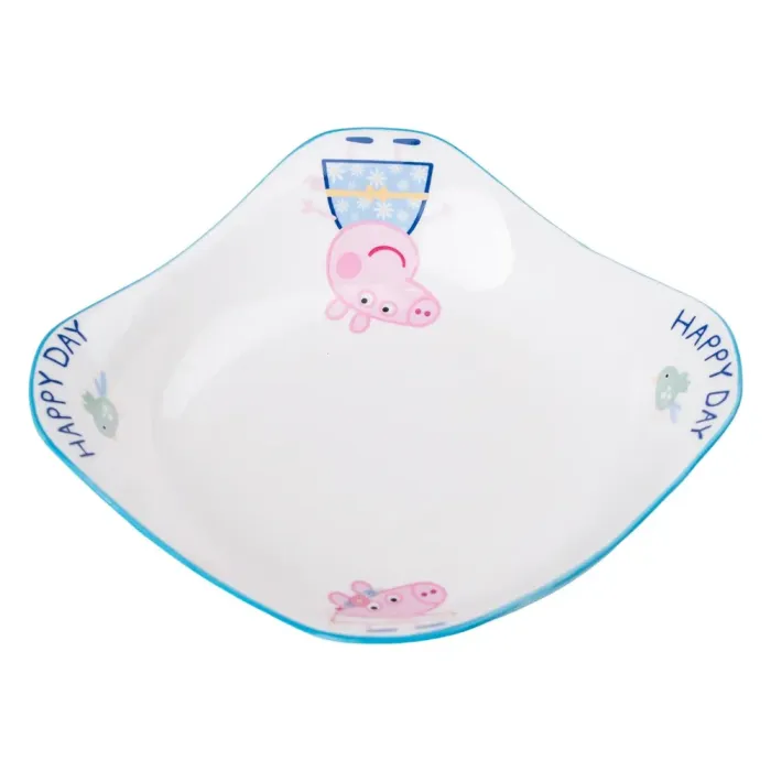 Свинка Пеппа, керамічна, глибока тарілка для дітей, 350 мл. (HP-15-16) - зображення 1
