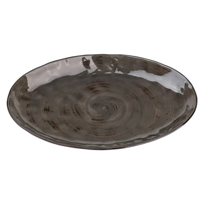 Тарілка порцелянова плоска овальна 35 х 23.5 см сервірувальне блюдо для нарізки Lugi HP23392 (HP23392) - изображение 5