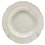 Тарілка кругла порцелянова Ø22 (см) глибока супова тарілка для перших страв Біла 120-YH-HG023 (120-YH-HG023)