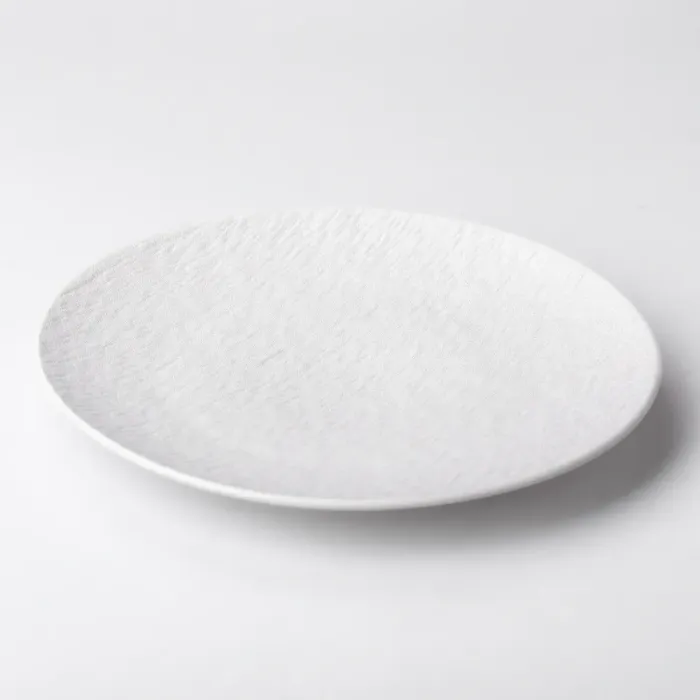 Тарілка керамічна кругла 25 см плоска біла (HP-7-723) - зображення 2