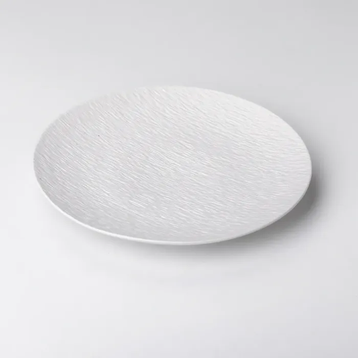 Тарілка керамічна кругла 30 см плоска біла (HP-7-722) - зображення 1