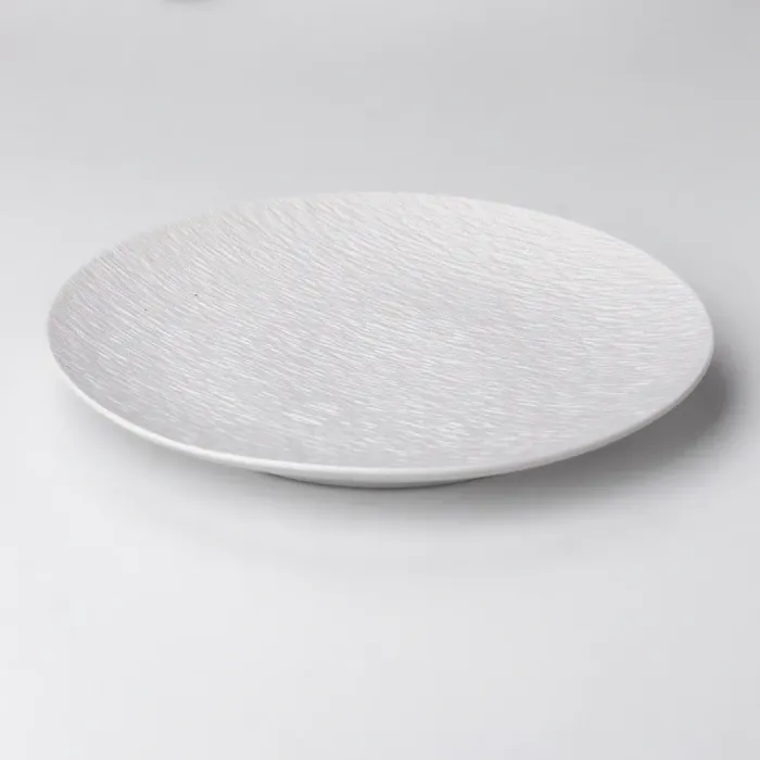 Тарілка керамічна кругла 30 см плоска біла (HP-7-722) - зображення 2