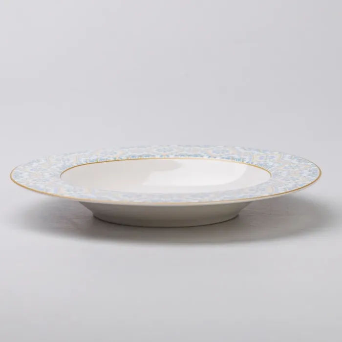 Тарелка круглая керамическая глубокая 21.5 см с украинским орнаментом (HP-7-739) - изображение 2