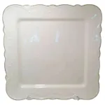 Тарілка квадратна 25 (см) порцелянове плоске сервірувальне блюдо для подавання horeca Білий 120-YH-HG002 (120-YH-HG002)
