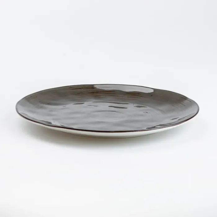 Тарілка обідня кругла 26 см плоска керамічна (HP23393) - зображення 5