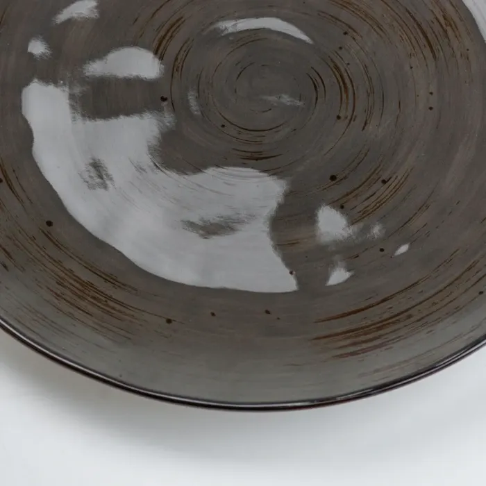 Тарілка обідня кругла 26 см плоска керамічна (HP23393) - зображення 6