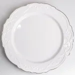 Тарілка сервірувальна порцелянова Pearl 26,5 см Yiwu HP-HK-C19 (HP-HK-C19)