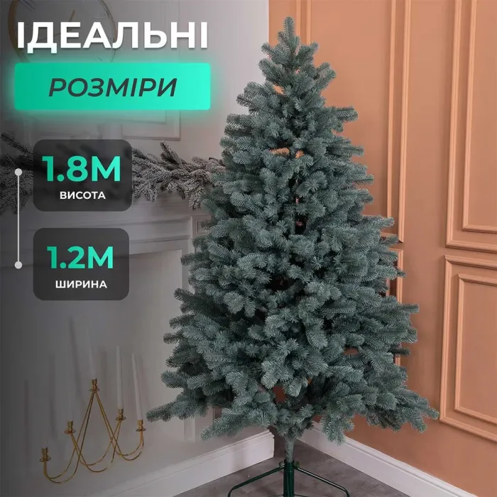 Елка искусственная 1.8 м Говерла изумруд (TD-GOVDM18) - изображение 3