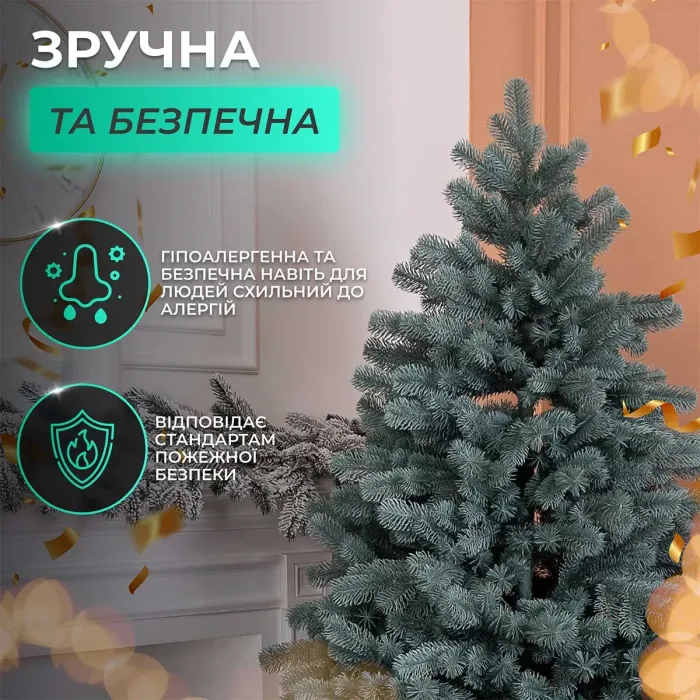Елка искусственная 2.3 м Говерла изумруд (TD-GOVDM23) - изображение 6