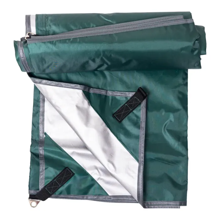 Тент туристичний навіс 3×2,95 м захисний навіс від сонця, дощу з люверсами Lugi Kemping SJ-0081GR (SJ-0081GR) - изображение 3